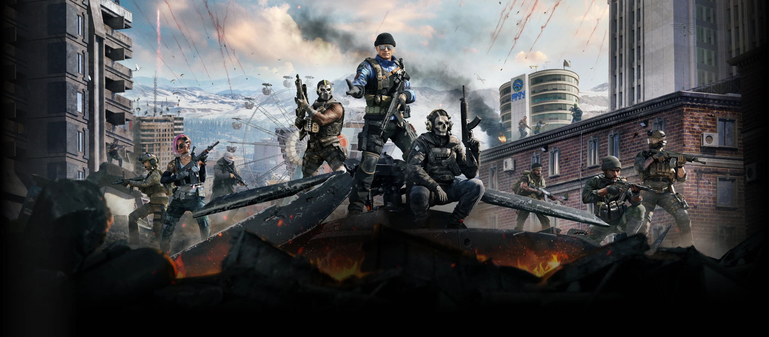Official Call of Duty: Warzone hero artwork